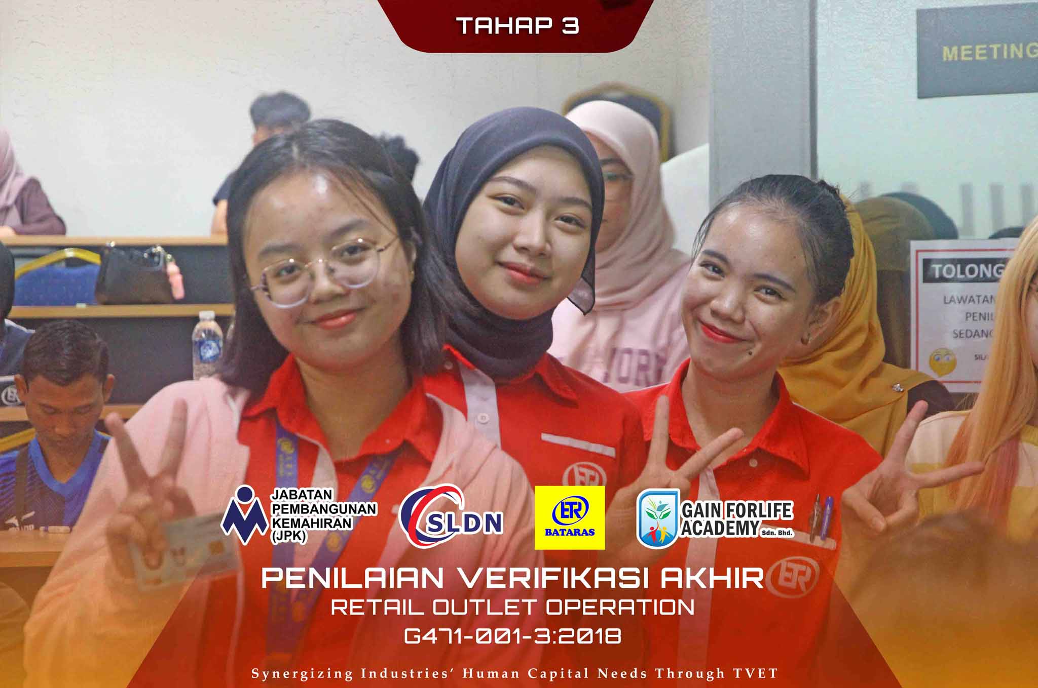 Peperiksaan Verifikasi Akhir SLDN 2025 - Retail Outlet Operation Tahap 3